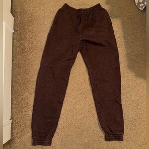 Maroon Sweatpants from PINK (Small)